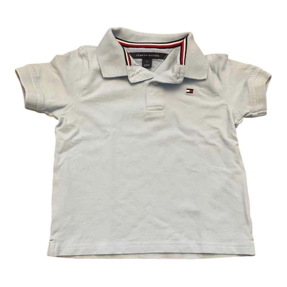 Tommy Hilfiger Kids Light Blue Polo Shirt